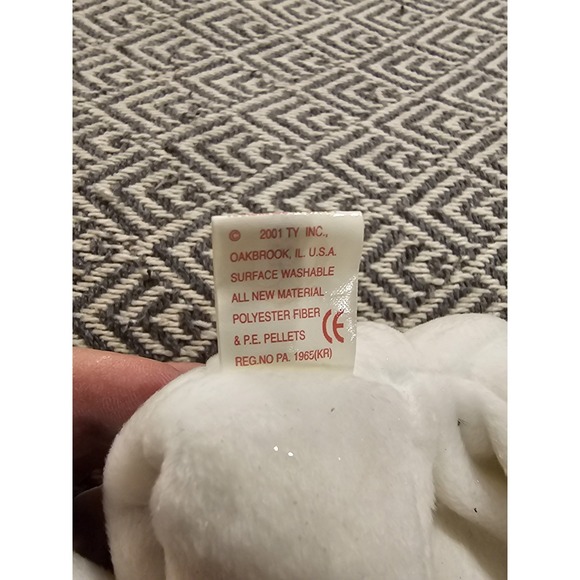 Vibtage 2001 Mrs. Beanie Baby by Ty (NWT) Wedding Gift Plush Stuffed Animal - Picture 7 of 10